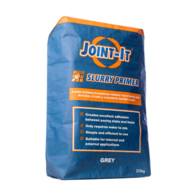 Joint-It Slurry Primer - A polymer modified cementitious bonding slurry with exceptional adhesion characteristics.