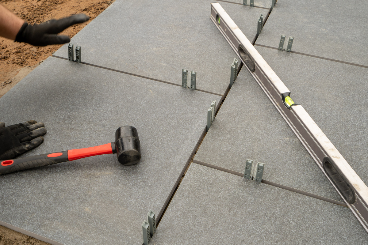 porcelain patio