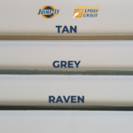Joint-It Porcelain Epoxy Grout samples all colours