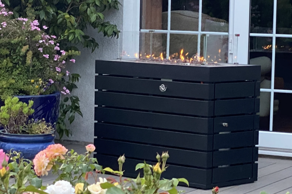 patio fire table