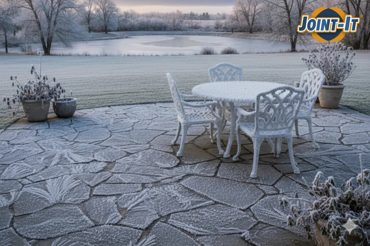 patio frost damage